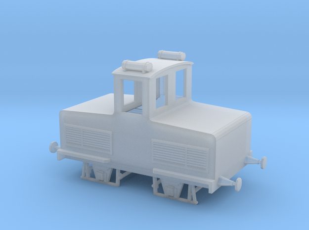 Accumulator model locomotive scale 1/87 in Tan Fine Detail Plastic
