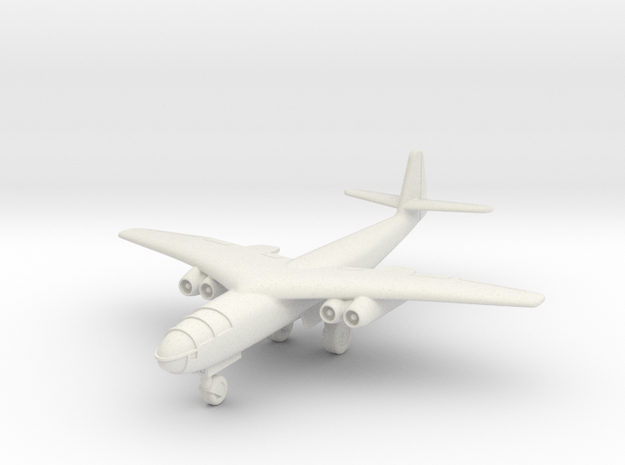 (1:144) Arado E 395 Crescent Wing (Gear down)  in White Natural Versatile Plastic