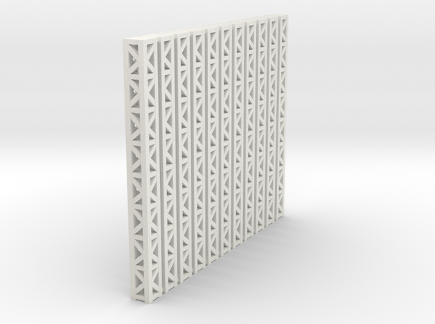 framework .8 square bars 11 10 foot parts  for new in White Natural Versatile Plastic