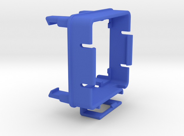 ESC cooling fan mount for Traxxas Slash VXL 3 in Blue Processed Versatile Plastic