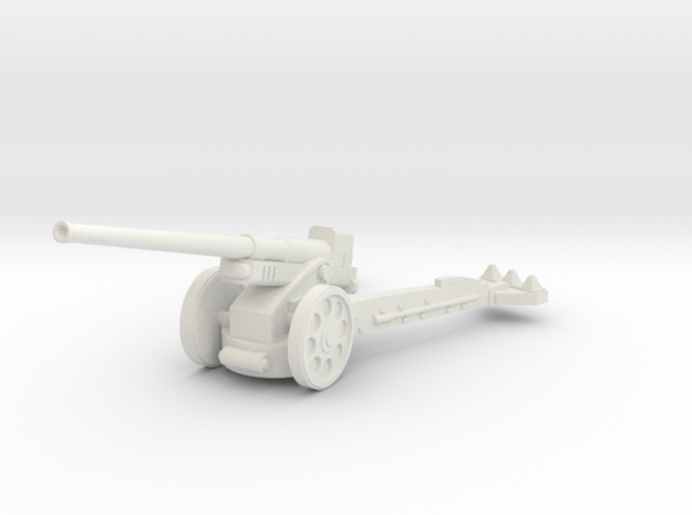 1/87 (HO) Cannone da 149/40 mod.35 in White Natural Versatile Plastic