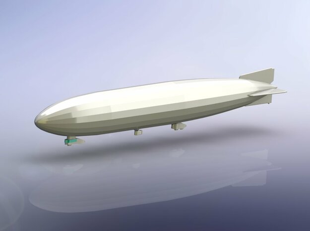 German Zeppelin L30 (LZ62) 1/1250 in Tan Fine Detail Plastic