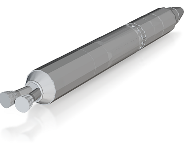 Miniature Titan II Nuclear Deterrent Missile - 10c in Tan Fine Detail Plastic