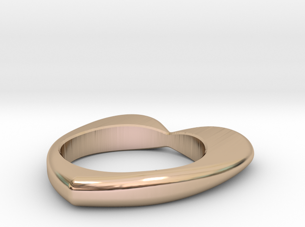 Heart ring (custom text) - 18 EUR - 8 US