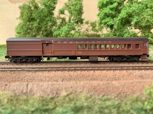 N-scale (1/160) PRR PB70D Combine in Smooth Fine Detail Plastic