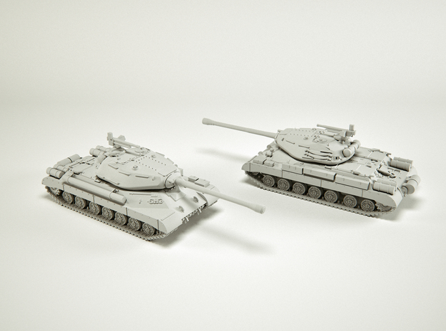 IS-4 Heavy Tank Scale: 1:144 in Tan Fine Detail Plastic