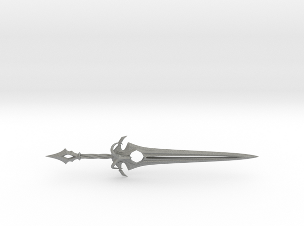 Blade of Rebirth Miniature in Gray PA12