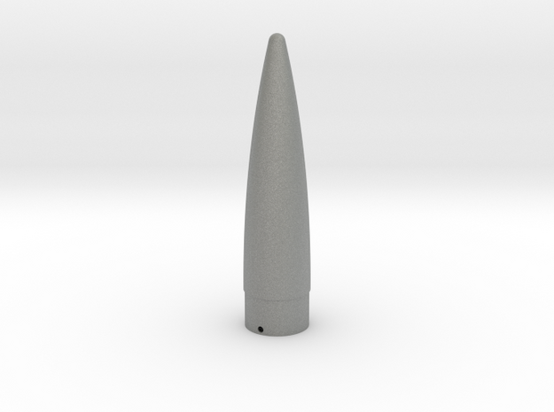 Classic estes-style nose cone BNC-55AO replacement in Gray PA12