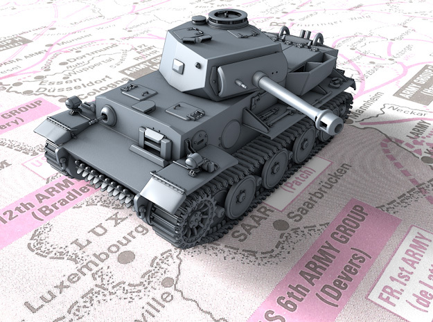 1/56 Pz.Kpfw VI VK36.01 (H) 10.5cm L/28 Tank  in Tan Fine Detail Plastic