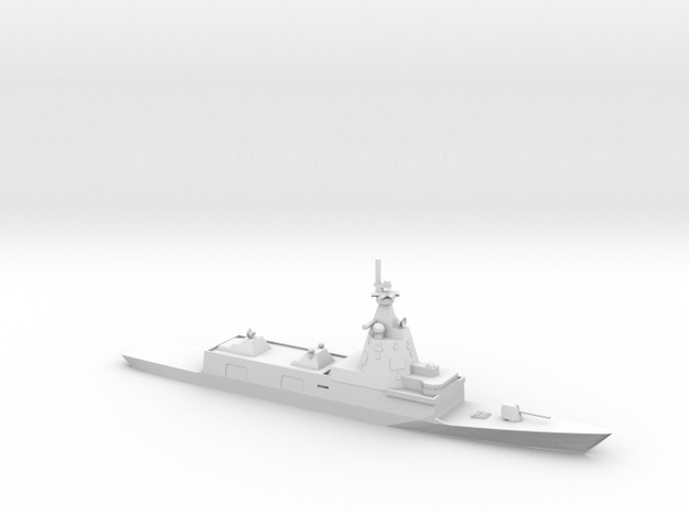 1/1800 Scale Spanish Navy F-110-class frigate in Tan Fine Detail Plastic