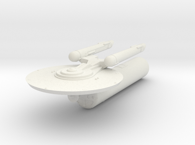 3125 Scale Fed Classic LTT with Carrier Pod WEM in White Natural Versatile Plastic