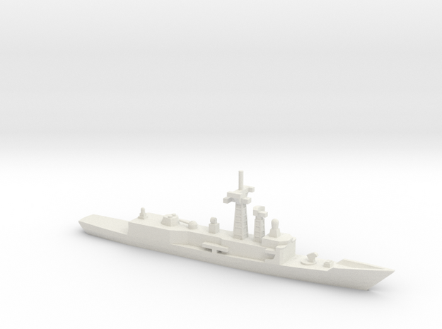 Adelaide-class frigate, 1/1250 in White Natural Versatile Plastic
