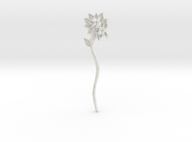 Everspring Hairstick in White Natural Versatile Plastic