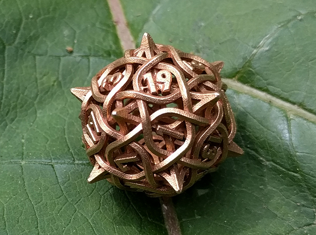 Thorn d20 V2 Mini in Natural Bronze