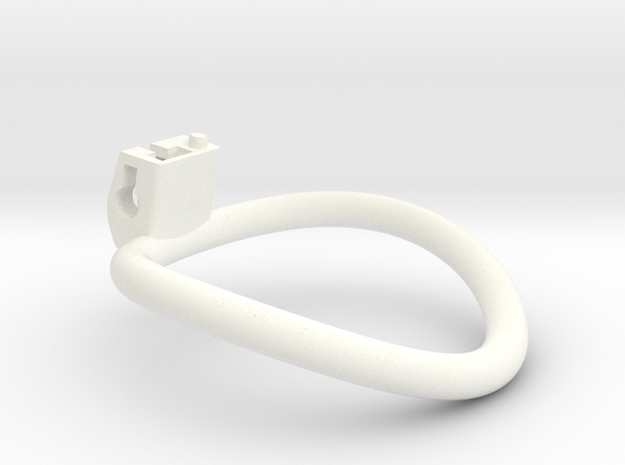 Cherry Keeper Ring - 63mm -4° in White Processed Versatile Plastic