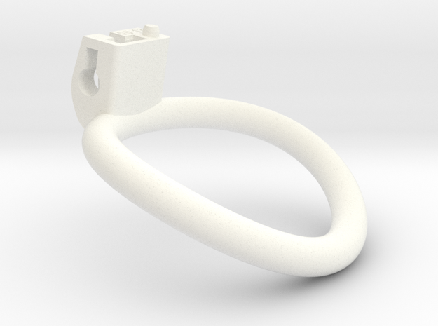 Cherry Keeper Ring - 50mm +13° in White Processed Versatile Plastic