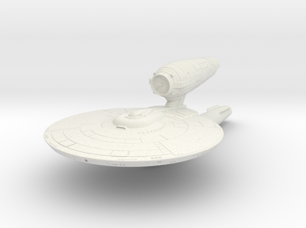 Federation Nelson Class ScoutDestroyer in White Natural Versatile Plastic