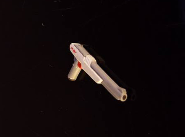 NES Zapper (3mm, 4mm, 5mm) in White Natural Versatile Plastic: Small