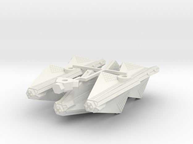3125 Scale Tholian War Cruisers (3) SRZ in White Natural Versatile Plastic