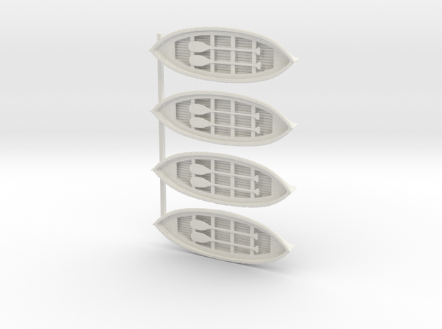 Special Lifeboats in White Natural Versatile Plastic