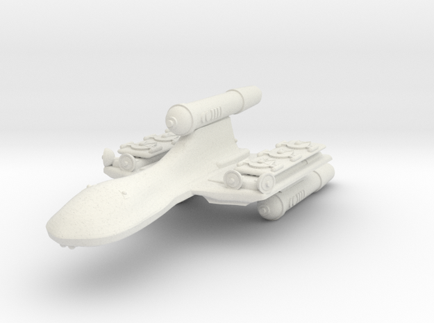 3788 Scale Romulan SparrowHawk Gunboat Tender in White Natural Versatile Plastic
