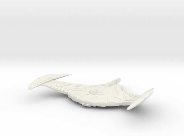 Romulan 22nd Century Bird of Prey in White Natural Versatile Plastic