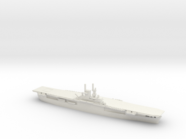 USS Wasp (CV-7) in White Natural Versatile Plastic: 1:1800