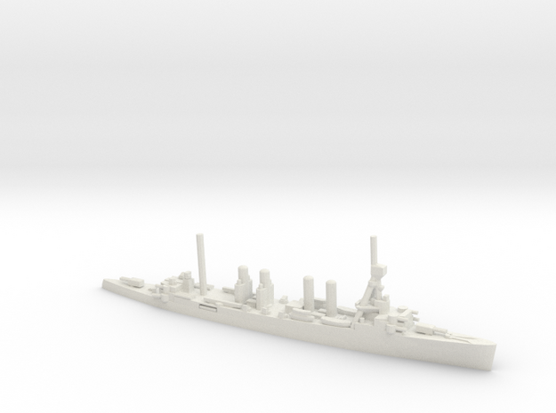 US Omaha-Class Cruiser in White Natural Versatile Plastic