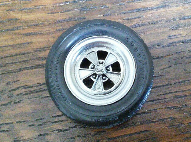Crager GT wheels in Clear Ultra Fine Detail Plastic