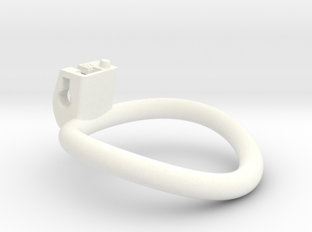 Cherry Keeper Ring - 52mm in White Processed Versatile Plastic