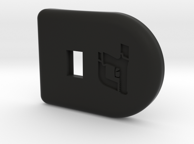 X Compact P320 Comfort Edge Base pad for SIG P320 in Black Premium Versatile Plastic