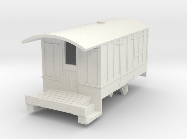 0-64-cavan-leitrim-4w-passenger-brakevan-body in White Natural Versatile Plastic