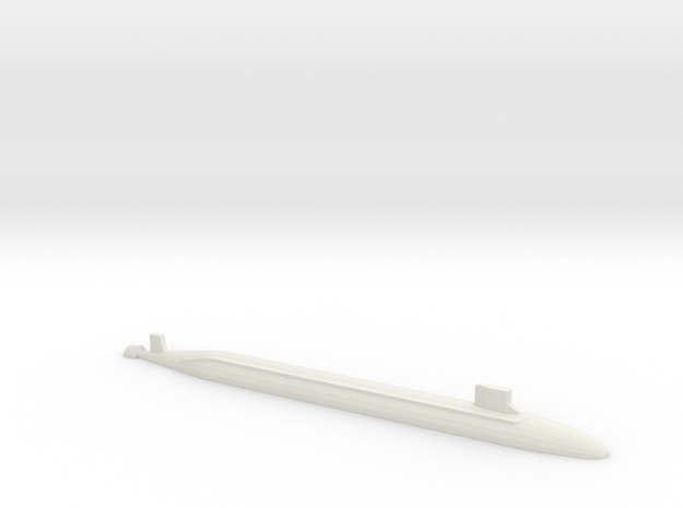 USS Jimmy Carter SSN, 1/1250 in White Natural Versatile Plastic