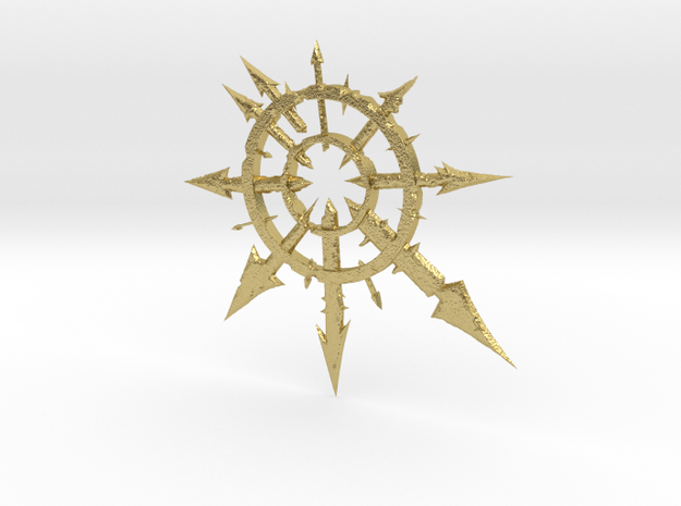 Star of Chaos in Natural Brass