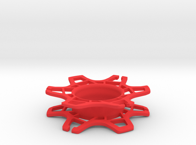 Gear Wrap in Red Processed Versatile Plastic