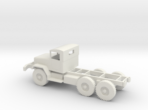 1/72 Scale M44 Chassis in White Natural Versatile Plastic