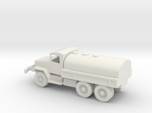 1/87 Scale M47 Tanker Truck in White Natural Versatile Plastic