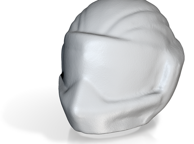 1/18 CF Helmet (Team Sugo Asurada) in Tan Fine Detail Plastic