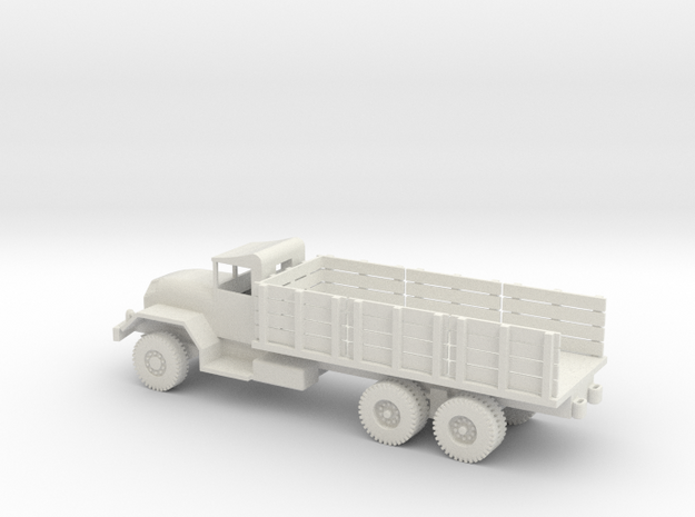 1/87 Scale M328 Bridge Transporting Stake Truck in White Natural Versatile Plastic