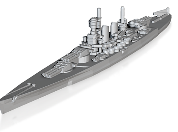 Littorio class battleship 1/3000 in Tan Fine Detail Plastic