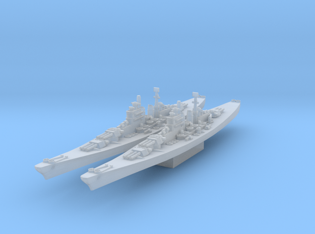 Soviet Project 24 Battleship (Axis & Allies) in Smooth Fine Detail Plastic