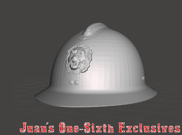 Belgian M31 helmet in Tan Fine Detail Plastic