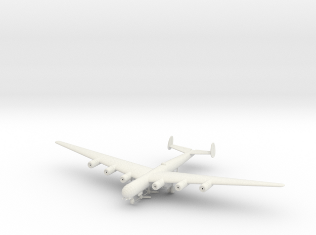 1/144 Messerchmitt Me-264/6m in White Natural Versatile Plastic