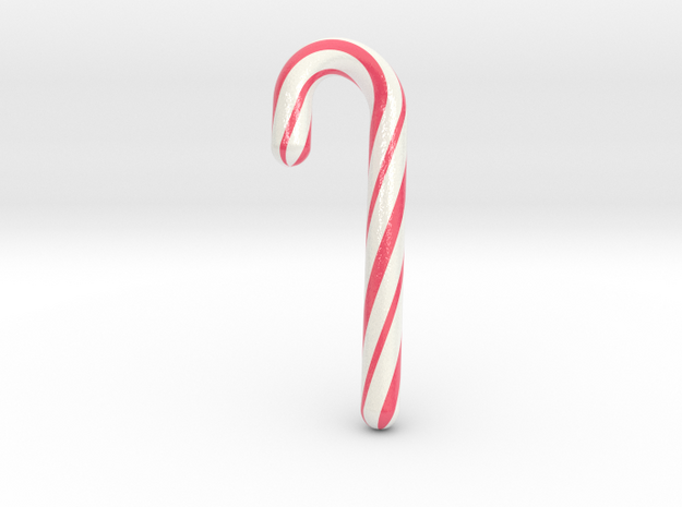 Candy cane lovely - Very Large in Glossy Full Color Sandstone