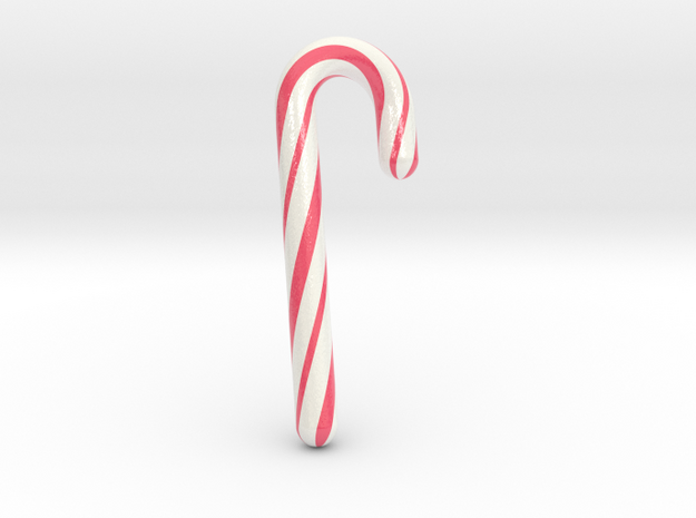 Candy cane lovely - Giant in Glossy Full Color Sandstone