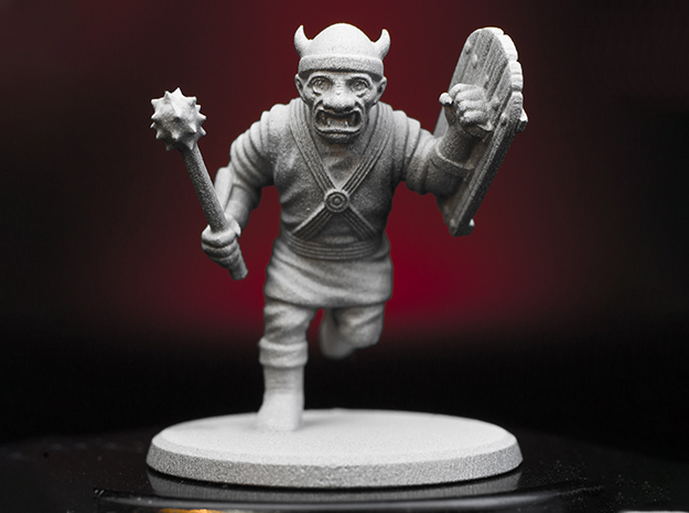 D&D 1st Edition - Goblin in Smooth Fine Detail Plastic