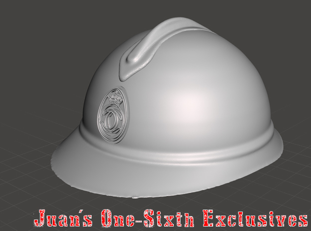 Romanian Army M15 Adrian helmet  in Tan Fine Detail Plastic