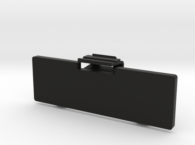 Techsonic J-1 Boombox Clock Cover in Black Natural Versatile Plastic