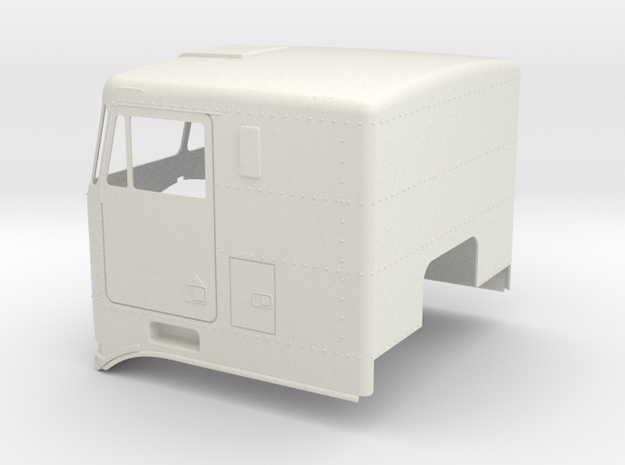 K100-Flat-Roof-1to16 in White Natural Versatile Plastic
