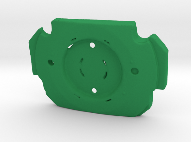 Legacy Morpher Plate Replica in Green Processed Versatile Plastic